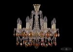Люстра хрустальная  Bohemia Ivele 1413/8/165/GD/K711