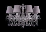 Люстра хрустальная Bohemia Ivele 1413/8/200/Ni/Balls/SH24