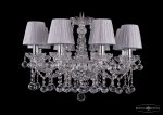 Люстра хрустальная Bohemia Ivele 1413/8/200/Ni/Balls/SH6