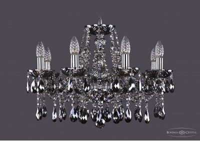 Люстра хрустальная Bohemia Ivele 1413/8/200/Ni/M731