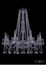 Люстра хрустальная Bohemia Ivele 1413/8/220/h-73/Ni