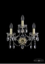 Светильник настенный бра Bohemia Ivele 1413B/2+1/141/G