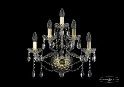 Светильник настенный бра Bohemia Ivele 1413B/2+2+1/165/G