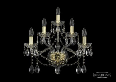 Светильник настенный бра Bohemia Ivele 1413B/2+2+1/200/XL/G