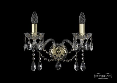 Светильник настенный бра Bohemia Ivele 1413B/2/165/G