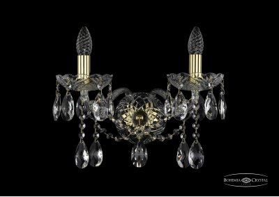 Светильник настенный бра Bohemia Ivele 1413B/2/165/XL/G