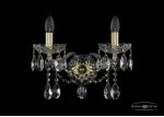 Светильник настенный бра Bohemia Ivele 1413B/2/165/XL/G