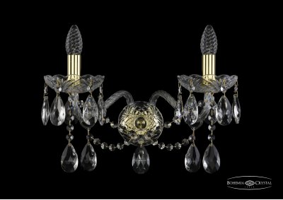 Светильник настенный бра Bohemia Ivele 1413B/2/200/XL/G