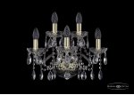 Светильник настенный бра Bohemia Ivele 1413B/3+2/165/G
