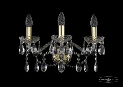 Светильник настенный бра Bohemia Ivele 1413B/3/165/G