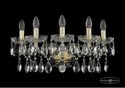 Светильник настенный бра Bohemia Ivele 1413B/5/200/XL/G