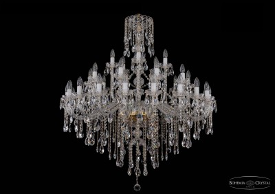 Люстра хрустальная Bohemia Ivele 1415/20+10+5/400/G