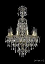 Люстра хрустальная Bohemia Ivele 1415/10/141/XL-66/G