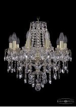 Люстра хрустальная Bohemia Ivele 1415/10/165/G
