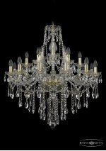 Люстра хрустальная Bohemia Ivele 1415/12+6+3/300/G