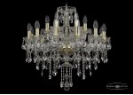 Люстра хрустальная Bohemia Ivele 1415/12+6/220/G