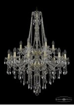 Люстра хрустальная Bohemia Ivele 1415/12+6/300/h-112/2d/G