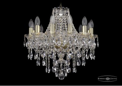 Люстра хрустальная Bohemia Ivele 1415/12/165/G Люстра хрустальная Bohemia Ivele 1415/12/165/G