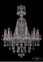 Люстра хрустальная Bohemia Ivele 1415/12/220/XL-86/Pa