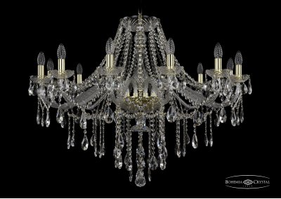 Люстра хрустальная Bohemia Ivele 1415/12/360/G