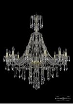 Люстра хрустальная Bohemia Ivele 1415/12/360/XL-113/G