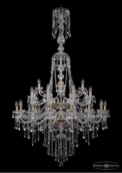 Люстра хрустальная Bohemia Ivele 1415/16+8+4/400/XL-185/2d/G Люстра хрустальная Bohemia Ivele 1415/16+8+4/400/XL-185/2d/G