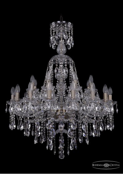 Люстра хрустальная Bohemia Ivele 1415/16+8/300/XL-106/Pa