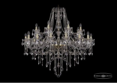 Люстра хрустальная Bohemia Ivele 1415/16+8/400/G