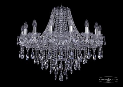 Люстра хрустальная Bohemia Ivele 1415/16/300/Ni
