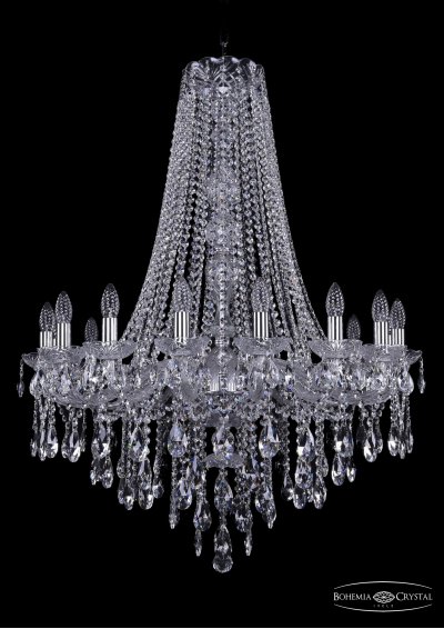 Люстра хрустальная Bohemia Ivele 1415/16/300/h-108/Ni Люстра хрустальная Bohemia Ivele 1415/16/300/h-108/Ni