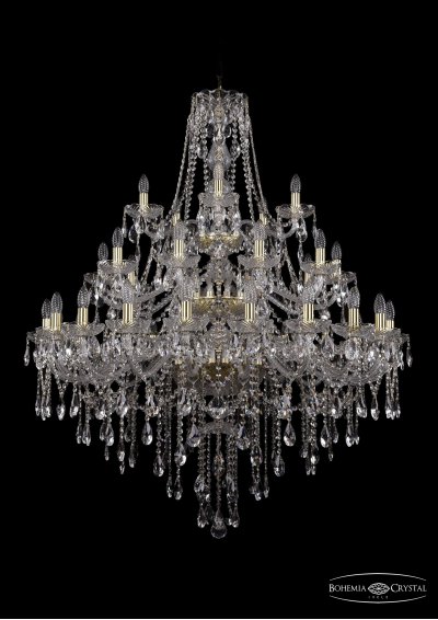 Люстра хрустальная Bohemia Ivele 1415/20+10+5/400/3d/Ni Люстра хрустальная Bohemia Ivele 1415/20+10+5/400/3d/Ni