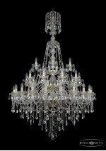 Люстра хрустальная Bohemia Ivele 1415/20+10+5/400/XL-180/3d/G