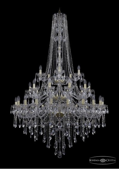 Люстра хрустальная Bohemia Ivele 1415/20+10+5/400/h-182/3d/G Люстра хрустальная Bohemia Ivele 1415/20+10+5/400/h-182/3d/G