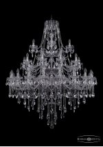 Люстра хрустальная Bohemia Ivele 1415/20+10+5/460/3d/Ni