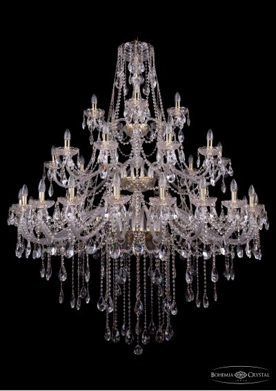 Люстра хрустальная Bohemia Ivele 1415/20+10+5/530/3d/G Люстра хрустальная Bohemia Ivele 1415/20+10+5/530/3d/G