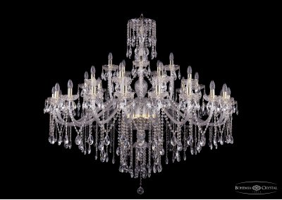 Люстра хрустальная Bohemia Ivele 1415/20+10+5/530/G