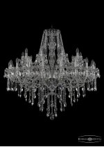 Люстра хрустальная Bohemia Ivele 1415/20+10/400/Ni
