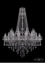 Люстра хрустальная Bohemia Ivele 1415/20+10/400/h-154/Ni