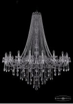 Люстра хрустальная Bohemia Ivele 1415/20/530/h-180/Ni