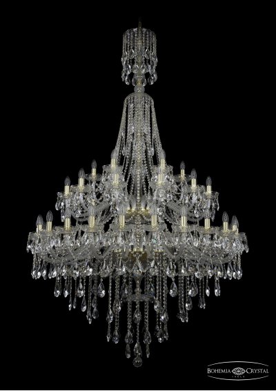 Люстра хрустальная Bohemia Ivele 1415/24+12+6/460/XL-213/2d/G