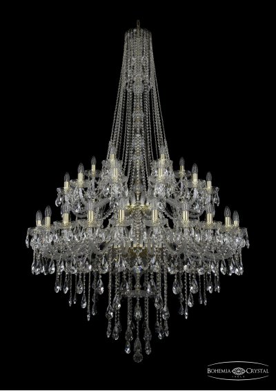 Люстра хрустальная Bohemia Ivele 1415/24+12+6/460/h-213/2d/G