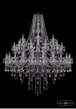 Люстра хрустальная Bohemia Ivele 1415/24+12+6/530/2d/Ni