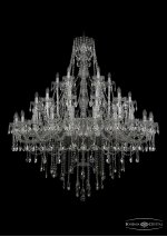 Люстра хрустальная Bohemia Ivele 1415/24+12+6/530/Ni