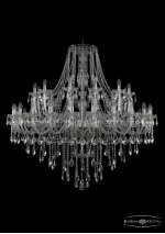 Люстра хрустальная Bohemia Ivele 1415/24+12/530/Ni