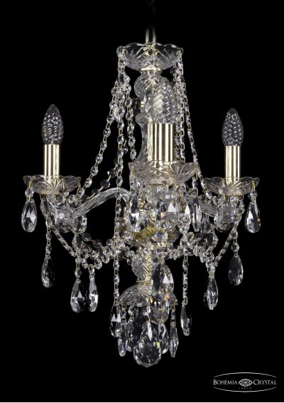 Люстра хрустальная Bohemia Ivele 1415/3/141/G