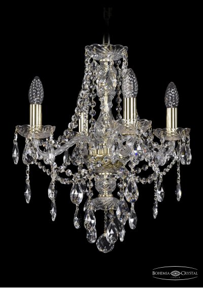 Люстра хрустальная Bohemia Ivele 1415/4/141/G
