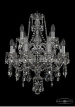 Люстра хрустальная Bohemia Ivele 1415/8+4/165/2d/Ni