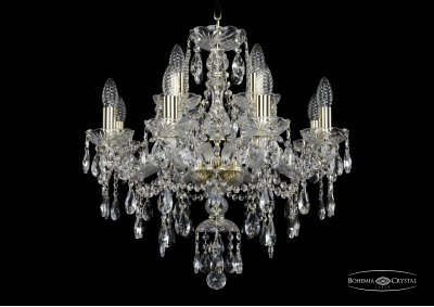 Люстра хрустальная Bohemia Ivele 1415/8+4/200/G