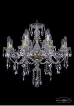 Люстра хрустальная Bohemia Ivele 1415/8+4/220/G
