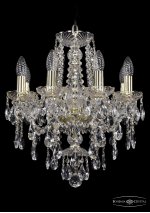 Люстра хрустальная Bohemia Ivele 1415/8/141/G
